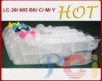 Refill ink cartridge for Brother UNIVERSAL FOR LC-39/ 985 BK/ C/ M/ Y