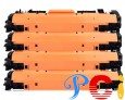 Hp Remanufactured Toner Cartridges W9020MC W9021MC W9022MC W9023MC With Chip